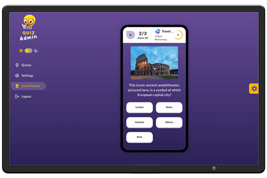 Quiz App Preview